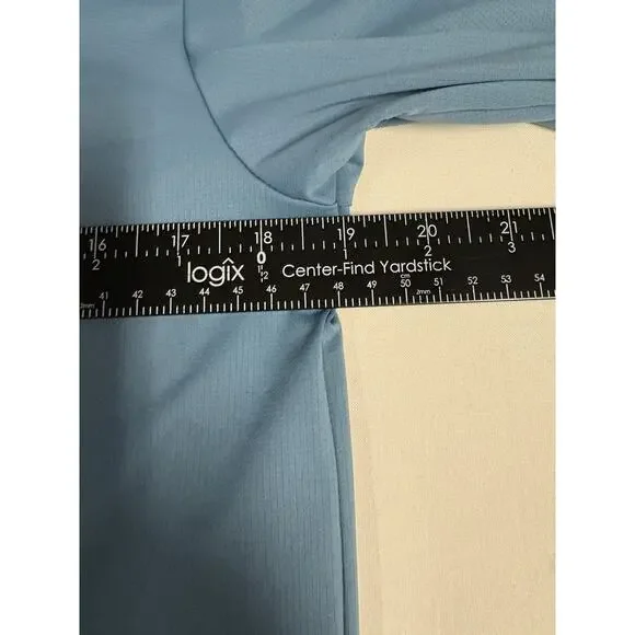 Billabong Arch Mesh L/S Hoodie UVSURF UPF 50+ Loose Fit Men’s Medium Blue NEW - Picture 7 of 10